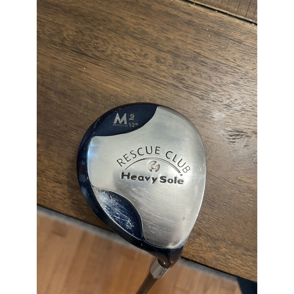 M2 Rescue Club Heavy Sole 18* Golf Club. Graphite Shaft Regular Flex RH